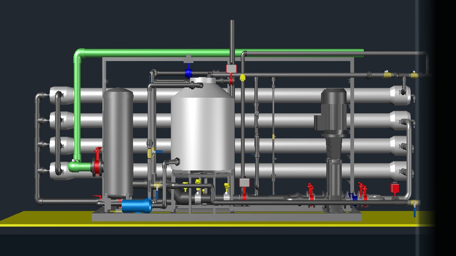 Planta de ósmosis inversa diseñada por ZureX Consulting